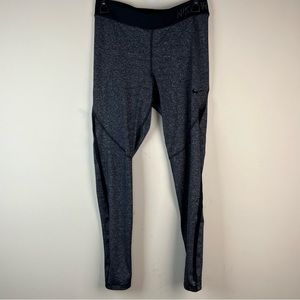 Nike Pro Hyper Cool Gray Leggings, Large